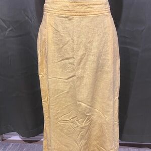 LIZ CLAIBORNE Elegant Yellow Skirt